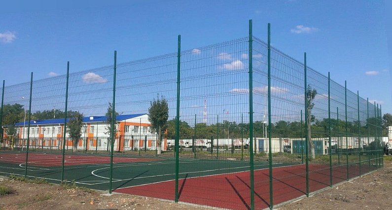 Ограждение спортивных и технических объектов МУС России пос. Ковалевка